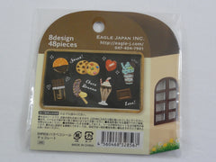Cute Kawaii Market Shop Flake Stickers Sack D - Chocolate Sweets - for Journal Agenda Planner Scrapbooking Craft