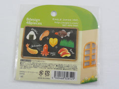Cute Kawaii Market Shop Flake Stickers Sack G - Bento - for Journal Agenda Planner Scrapbooking Craft