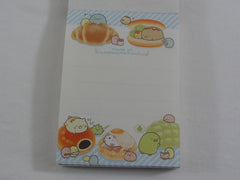 Cute Kawaii San-X Sumikko Gurashi Bread Bakers Mini Notepad / Memo Pad - A - 2019