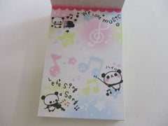 Cute Kawaii San-X Panda Mini Notepad / Memo Pad - 2008 Vintage Very Rare