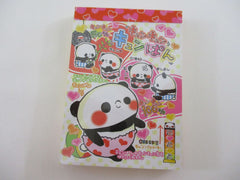 Cute Kawaii Crux Panda Baby Mini Notepad / Memo Pad - Stationery Designer Paper Collection