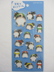 Cute Kawaii Mind Wave Dog Puppies Sticker Sheet - for Journal Planner Craft