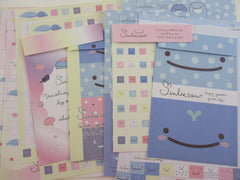 Cute Kawaii San-X Jinbesan Whale Letter Sets - H - Stationery Writing Paper Envelope