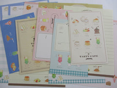 Cute Kawaii Kamio Tasty Cafe Letter Sets - Stationery Writing Paper Envelope