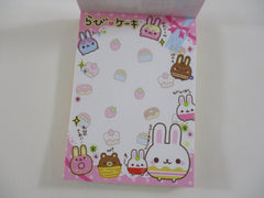 Cute Kawaii Crux Rabbit Mini Notepad / Memo Pad - Stationery Designer Paper Collection