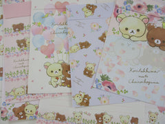 Cute Kawaii San-X Korilakkuma Chairoikoguma Rilakkuma Letter Sets - Stationery Writing Paper Envelope