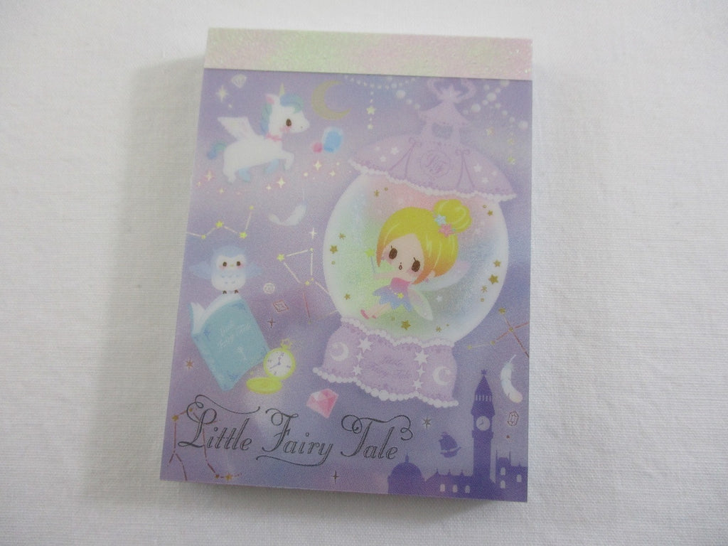 Cute Kawaii Q-Lia Little Fairy Tale Princess Mini Notepad / Memo Pad - A - Stationery Design Writing