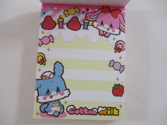 Cute Kawaii Kamio Cotton Milk Mini Notepad / Memo Pad - Stationery Design Writing Collection