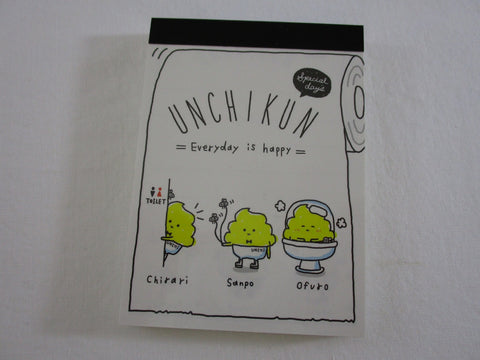 Cute Kawaii Q-Lia Funny Unko Poop Mini Notepad / Memo Pad