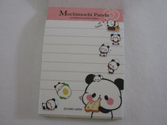 Cute Kawaii Kamio Mochi Panda Morning Breakfast Mini Notepad / Memo Pad - Stationery Design Writing Collection