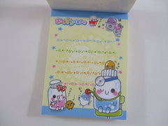 Cute Kawaii Kamio Capsule Doctor Bandaid Mini Notepad / Memo Pad - Stationery Design Writing - Rare Vintage Collectible