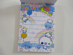 Cute Kawaii Kamio Soap Bubble Awa Chan Mini Notepad / Memo Pad - D - Stationery Designer Paper Collection - Super Rare