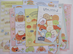 Cute Kawaii San-X Sumikko Gurashi Letter Sets - 2019 Baker Bread A - Writing Paper Envelope Stationery Penpal