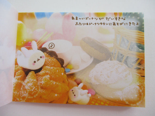 Cute Kawaii Crux Marshmallow Rabbit Bunny Mini Notepad / Memo Pad - St ...