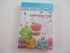 Cute Kawaii Q-Lia Usa Rabbit Mini Notepad / Memo Pad - Stationery Designer Paper Collection