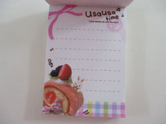 Cute Kawaii Q-Lia Usa Rabbit Mini Notepad / Memo Pad - Stationery Designer Paper Collection