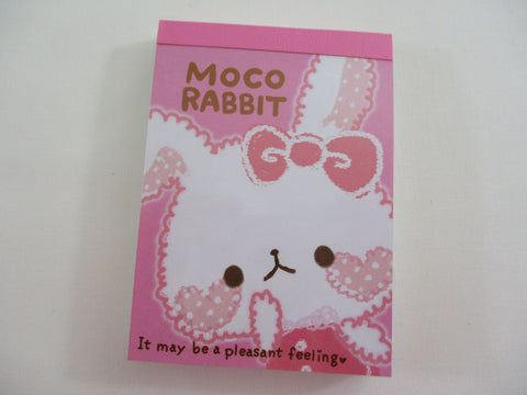 Cute Kawaii Kamio Moco Rabbit Mini Notepad / Memo Pad - Stationery Designer Paper Collection