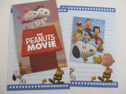 Cute Kawaii Peanuts Snoopy Mini Letter Sets - B