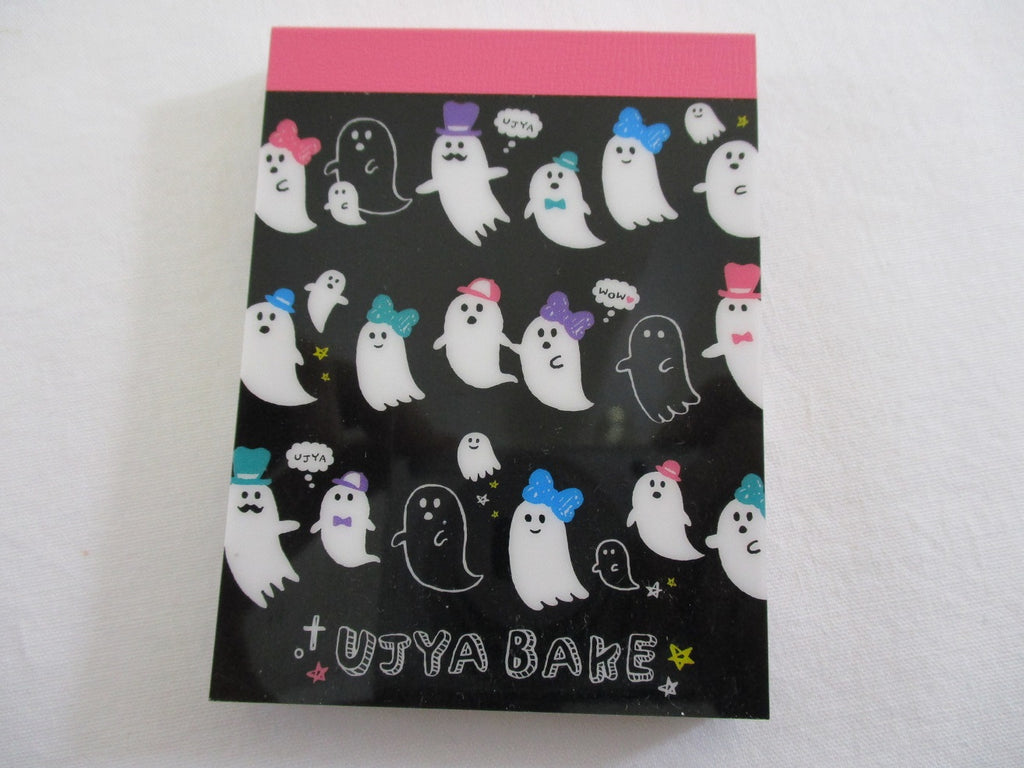 Cute Kawaii Mind Wave Ghost Party Mini Notepad / Memo Pad - Stationery Design Writing Collection