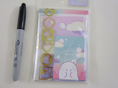 Cute Kawaii Crux Ghost Obakenu MINI Letter Set Pack - Stationery Writing Gift Note Paper Envelope