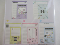 Cute Kawaii Crux Luv Pick Piggy Toy Arcade Dog Dino Letter Set Pack - Stationery Writing Paper Penpal