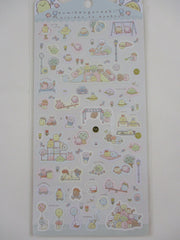 Cute Kawaii San-X Sumikko Gurashi Happy Playground  Sticker Sheet 2021 - A - for Planner Journal Scrapbook Craft