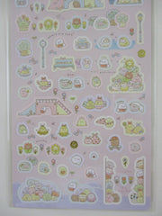 Cute Kawaii San-X Sumikko Gurashi Happy Playground  Sticker Sheet 2021 - B - for Planner Journal Scrapbook Craft