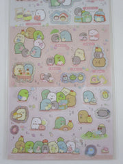 Cute Kawaii San-X Sumikko Gurashi Friendship Time Glitter Sticker Sheet 2020 - for Planner Journal Scrapbook Craft