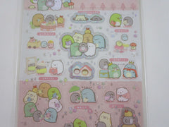 Cute Kawaii San-X Sumikko Gurashi Friendship Time Glitter Sticker Sheet 2020 - for Planner Journal Scrapbook Craft