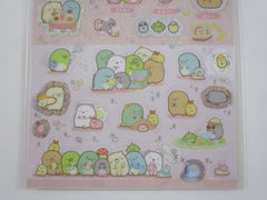 Cute Kawaii San-X Sumikko Gurashi Friendship Time Glitter Sticker Sheet 2020 - for Planner Journal Scrapbook Craft