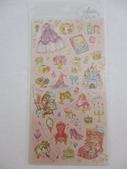 Cute Kawaii Mind Wave Fairy Tale Princess Theme Sticker Sheet - Pink Sleeping Beauty - for Journal Planner Craft