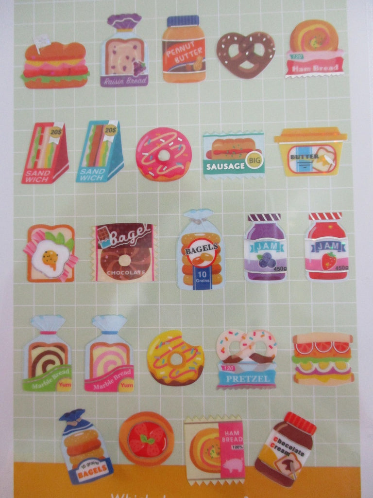 Cute Kawaii Pool Cool Bakery Puffy Sticker Sheet – Alwayz Kawaii