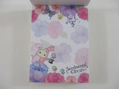 Cute Kawaii San-X Sentimental Circus Mini Notepad / Memo Pad - B - Vintage Rare