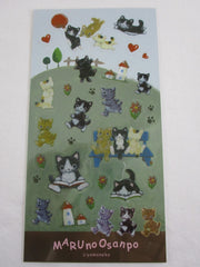 Cute Kawaii Naito Cats Kitten Sticker Sheet - for Journal Planner Craft Agenda Organizer Scrapbook