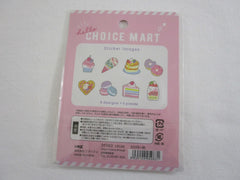 Cute Kawaii Crux Choice Mart Shopping Cart Stickers Flake Sack - Sweets Ice Cream Donut Pastry