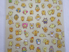 Cute Kawaii Mind Wave Baby Chicks Sticker Sheet - for Journal Planner Craft