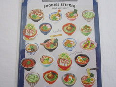 Cute Kawaii Mindwave Foodies Sticker Sheet - G - Ramen Noodle Udon - for Journal Planner Craft