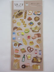 Cute Kawaii MW Gentle Warm Seal Series - A - Bakery Bread Sticker Sheet - for Journal Planner Craft