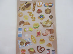 Cute Kawaii MW Gentle Warm Seal Series - A - Bakery Bread Sticker Sheet - for Journal Planner Craft