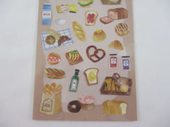 Cute Kawaii MW Gentle Warm Seal Series - A - Bakery Bread Sticker Sheet - for Journal Planner Craft