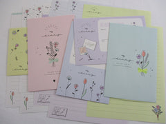 Cute Kawaii Crux My Diary Flower Spring Letter Sets Stationery - writing paper envelope
