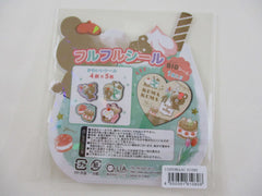 Cute Kawaii Q-Lia Bear Kuma Stickers Flake Sack - for Journal Planner Craft Scrapbook Collectible