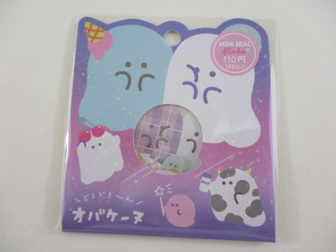 Cute Kawaii Q-Lia Ski Ghost Winter Snow Stickers Flake Sack - Vintage –  Alwayz Kawaii