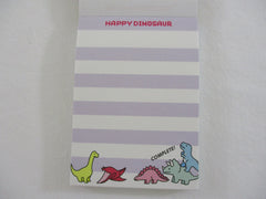 Cute Kawaii Mind Wave Dino Dinosaur Arcade #game #fun Mini Notepad / Memo Pad - Stationery Design Writing Collection