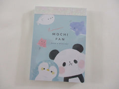 Cute Kawaii Kamio Mochi Panda Penguin Shark Mini Notepad / Memo Pad - Stationery Design Writing Collection