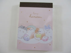 Cute Kawaii Crux Funny Hamster Mini Notepad / Memo Pad - Stationery Designer Paper Collection