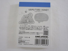 Cute Kawaii Kamio Honey Pancake Hamutoro Mini Notepad / Memo Pad - Stationery Designer Paper Collection