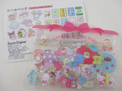 Cute Kawaii Characters Flake Stickers Sack Preowned - Mix Characters