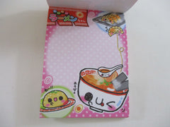 Cute Kawaii Kamio Ramen Noodle Soup Mini Notepad / Memo Pad - Stationery Designer Paper Collection Rare