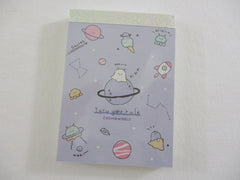 Cute Kawaii Q-Lia You Rule Space Planet Cosmos Mini Notepad / Memo Pad - Stationery Design Writing Collection